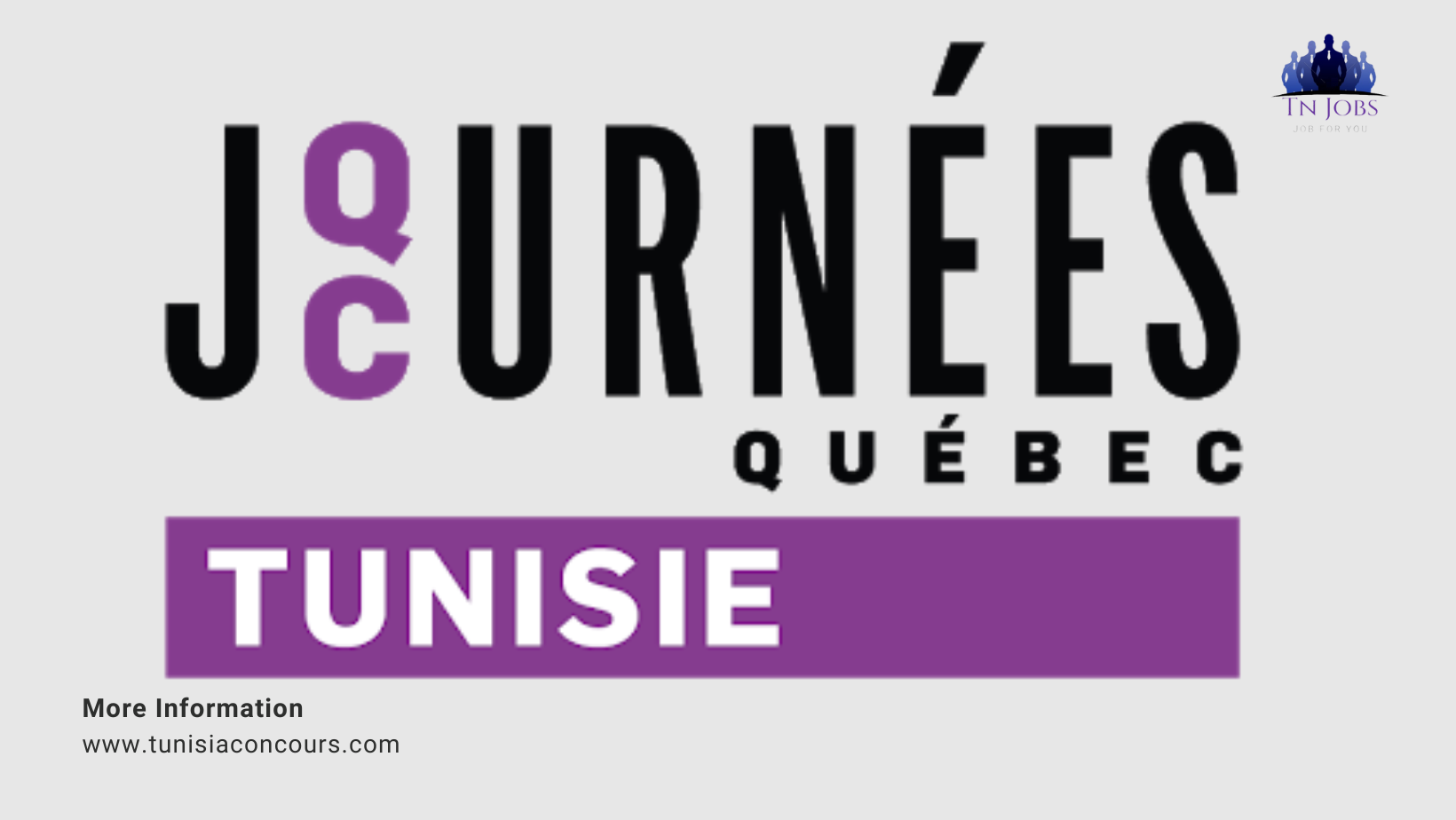 Participez aux Journées Québec TUNISIE 